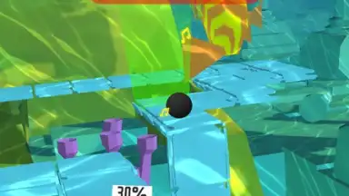 Captura de tela de Dancing Ball Saga 7