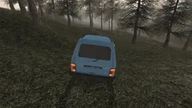 Captura de tela de Forest Roads. Niva 3