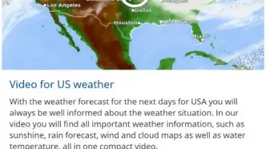 Captura de tela de weather24 4