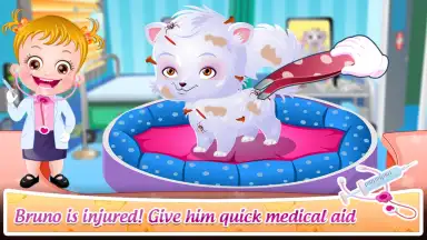 Captura de tela de Baby Hazel Pet Doctor 4