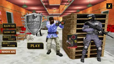 Captura de tela de Real Shooting Strike 1