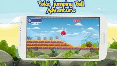 Captura de tela de Poke Jumping Ball Adventure 4