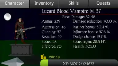 Captura de tela de Vampires Fall 3