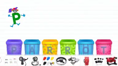 Captura de tela de Bini ABC Kids Alphabet Games 4
