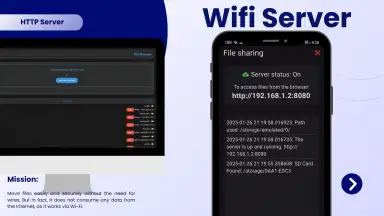 Captura de tela de Wifi Server 4