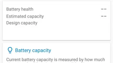 Captura de tela de AccuBattery 4