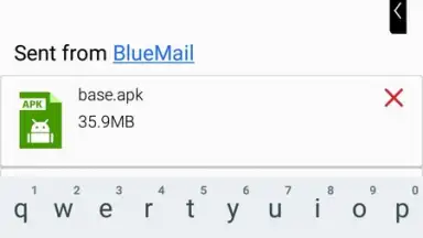 Captura de tela de Apps Share 6