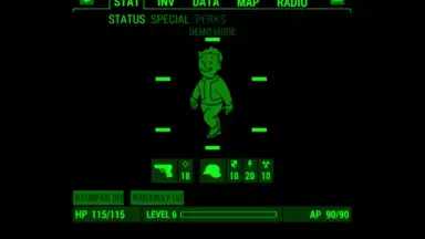Captura de tela de Fallout Pip-Boy 6