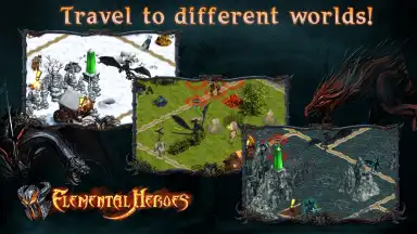 Captura de tela de Elemental Heroes 4