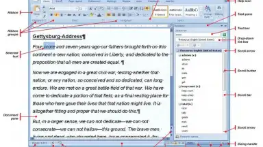 Captura de tela de Basic Word 2007 Reference 1