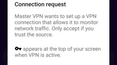 Captura de tela de Master VPN 5