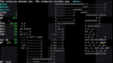 Captura de tela de Angband 1