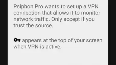 Captura de tela de PsiPhon 3