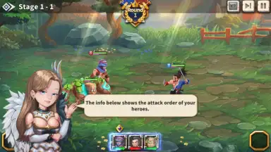 Captura de tela de With Heroes 5