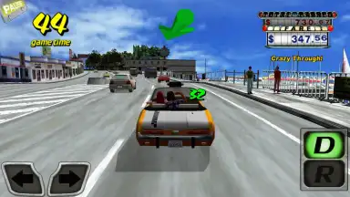 Captura de tela de Crazy Taxi Classic 9