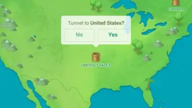 Captura de tela de TunnelBear VPN 5