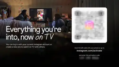 Captura de tela de Instagram for TV 1