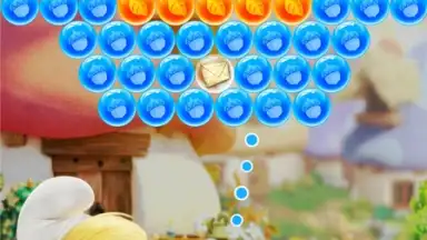 Captura de tela de Smurfs Bubble Story 7