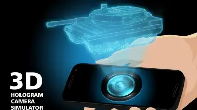 Captura de tela de 3d hologram camera simulator 1