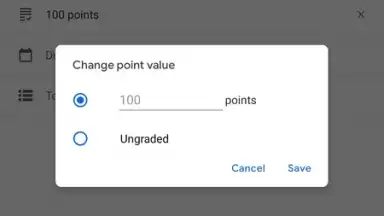Captura de tela de Google Classroom 4