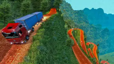 Captura de tela de Truck Simulator : Death Road 3
