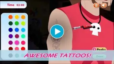 Captura de tela de Fab Tattoo Artist 1