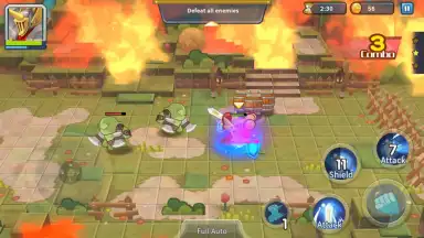 Captura de tela de Monster Knights 2