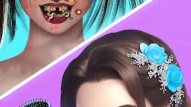 Captura de tela de ASMR Doctor Makeup Salon games 7