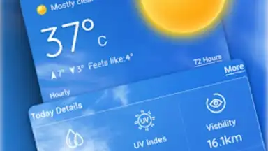 Captura de tela de Live Weather Forecast 7