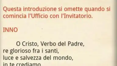 Captura de tela de iBreviary 4