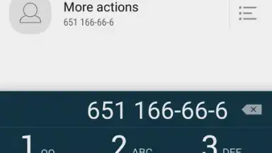 Captura de tela de True Phone Dialer and Contacts 1