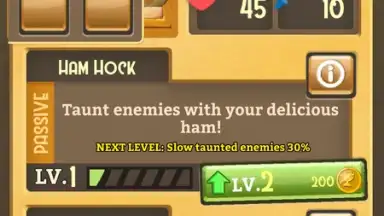 Captura de tela de Flick Heroes 3