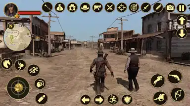 Captura de tela de West Cowboy Games Horse Riding 4