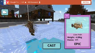 Captura de tela de Ice Fishing Cratf 3