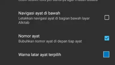 Captura de tela de Alkitab 25