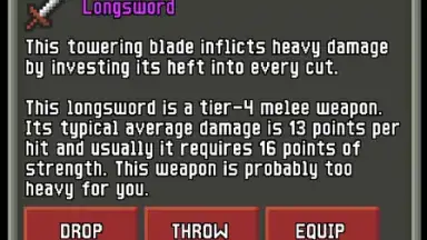 Captura de tela de ReMake Pixel Dungeon 6