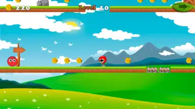 Captura de tela de Red Ball 1 14