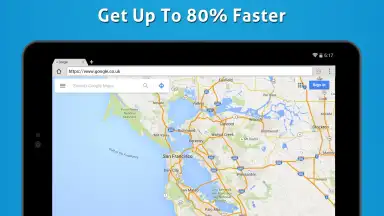 Captura de tela de 4G-браузер 1