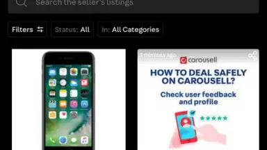 Captura de tela de Carousell 9