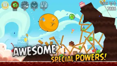 Captura de tela de Angry Birds 3