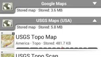 Captura de tela de All-In-One Offline Maps 7