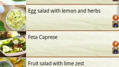 Captura de tela de Salad recipes 3