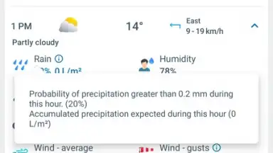 Captura de tela de Weather 14 Days - Meteored 11