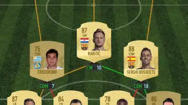 Captura de tela de FUT 19 DRAFT by PacyBits 2