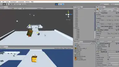Captura de tela de Unity3D dev 2