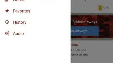 Captura de tela de Bible Gateway 10