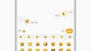 Captura de tela de Samsung keyboard 2
