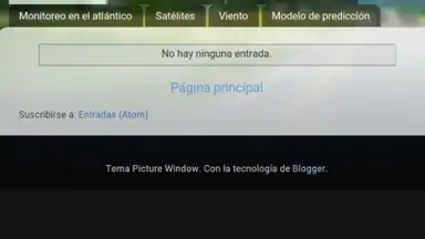 Captura de tela de Alerta Huracan 1