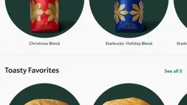Captura de tela de Starbucks 15