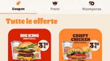 Captura de tela de Burger King Italia 5